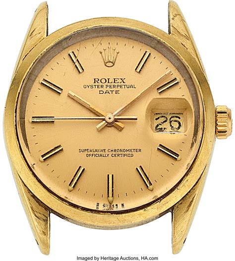 rolex date gold shell|rolex 1550 gold plated.